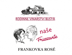 Naše frizzanté - Frankovka rosé 2023