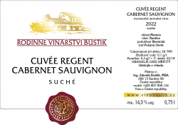 Cuvée Regent a Cabernet Sauvignon, suché